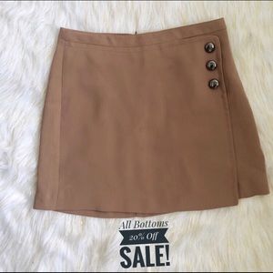 ❗️LAST CHANCE ❗️Forever 21 Tan Mini Skirt!